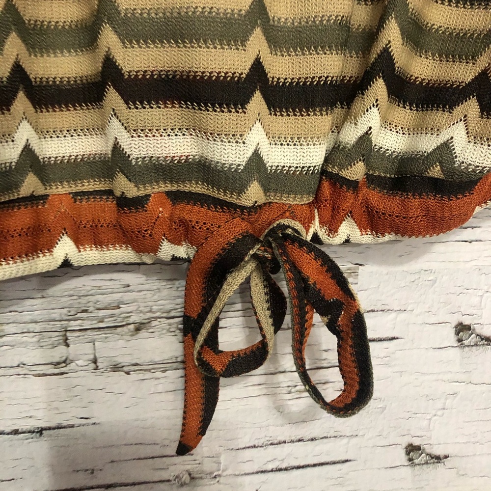 Zara Top with wide short sleeve Small boho style - Picture 6 of 9